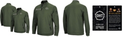 Colosseum Men's Olive Iowa Hawkeyes OHT Military-Inspired Appreciation Digit Quarter-Snap Jacket